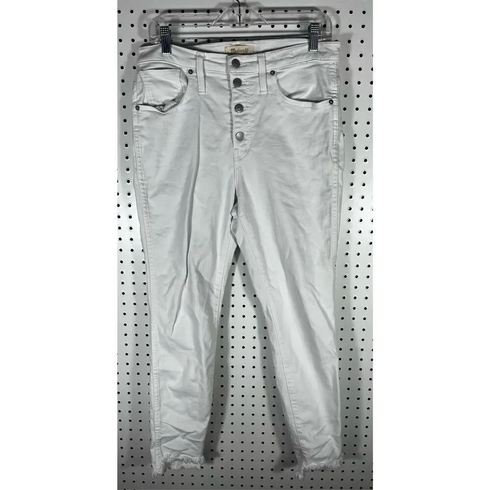 Madewell 10” high rise skinny jeans